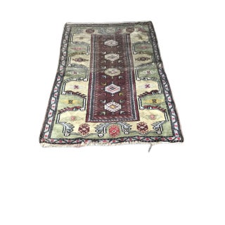Vintage Turkish Milas Prayer Rug For Sale