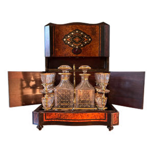 Antique Napoleon III French Liquor Cabinet