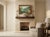 Wood Antique Painting: Mountain Landscape With Rustic Country Houses For Sale - Image 7 of 12