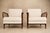 Mid-Century Brazilian Armchairs by Rino Levi, Hardwood & Bouclé, 1960s For Sale - Image 15 of 18