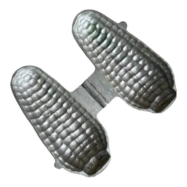 Antique Pewter Ice Cream Corn Mold For Sale