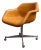 Mid-Century Modern Armchair in Leather and Metal, Jorge Zalszupin, 1960s For Sale