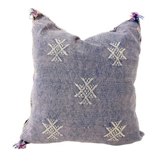 Moroccan Sabra Cactus Silk Pillow Cover For Sale