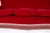 Vintage Sofa in Red Velvet, 1950s For Sale - Image 4 of 16