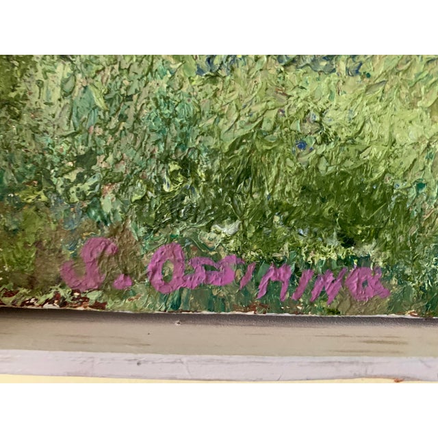 1960s Vintage Oil Painting - Spring Landscape, Framed For Sale In New York - Image 6 of 8