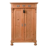 19th Century German Pine Cabinet, Housekeeper's Cupboard For Sale
