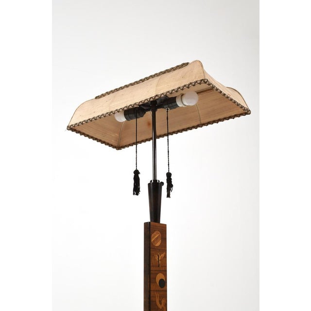 Wood Swedish Modern Floor Lamp, 1930s For Sale - Image 7 of 18
