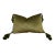 Contemporary Handcrafted Velvet Fabric Cushion Cover For Sale