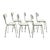 Grey Formica and Chrome Dining Chairs, 1960s, Set of 6 For Sale - Image 4 of 18
