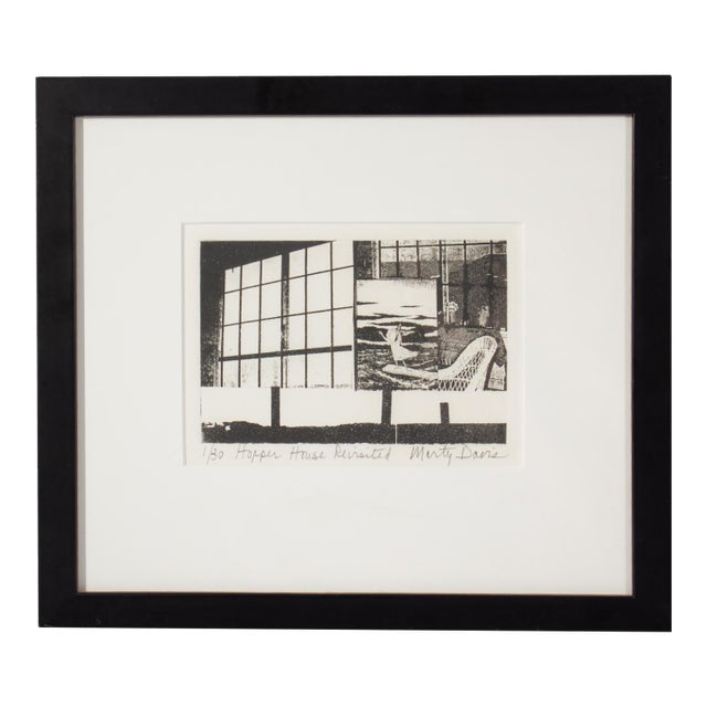 "Hopper House Revisited" Aquatint Print by Marty Davis For Sale