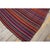 Textile 1950s Multi Field Geometric Stripe Vintage Turkish Decorative Kilim Rug For Sale - Image 7 of 7