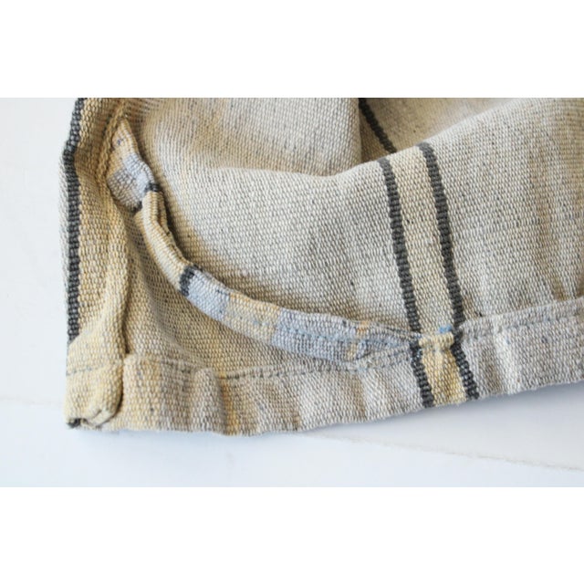 Set of three kitchen towels, We love anything repurposed - and this ticking stripe is just that. Restyled textile found in...