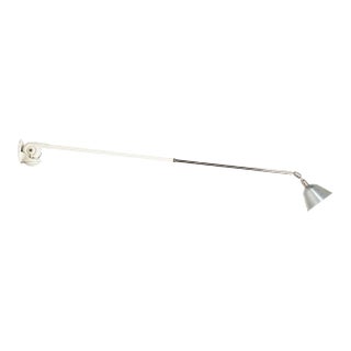 Chrome Plating and Metal Sconce by Johan Petter Johansson for Triplex Fabriken, 1940s For Sale