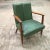 1960s Mid Century V Back Walnut Armchair For Sale - Image 12 of 12