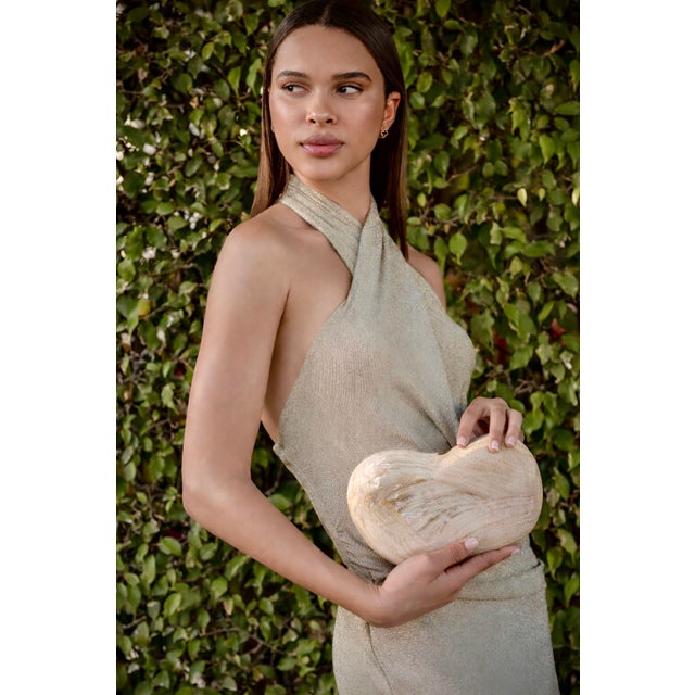 Lucia Bean Minaudiere in White For Sale In New York - Image 6 of 6