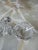 20th Century Cut-Decorated Model Double Crystal Salt Cellar from Baccarat, Set of 3 For Sale - Image 6 of 10
