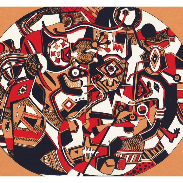 Original silkscreen print by Steve Wheeler from the limited edition of 513 monograph "Hello Steve" published in 1947. Each...