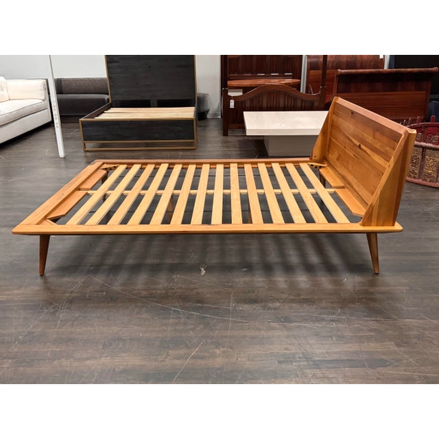 Queen Size Scandinavian Designs Bolig Bed Frame For Sale - Image 4 of 12