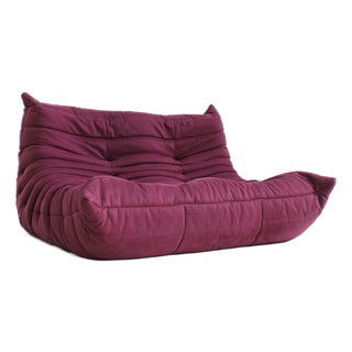 Vintage Togo Two-Seater Sofa by Michel Ducaroy for Ligne Roset, 1970s For Sale
