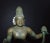 Indian Mid Century Indian Chola Style Bronze Metal Krishna Dance Snake Tandava Tall Large Antique Statue Figure For Sale - Image 3 of 13