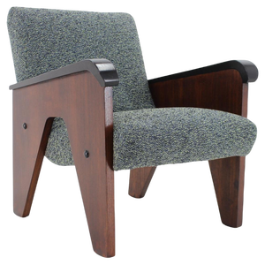 Oak Armchair, Czechoslovakia, 1960s