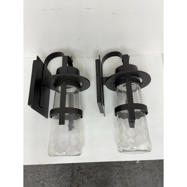 2020s Modern Forms Balthus Large Outdoor Sconces, Pair For Sale - Image 5 of 12