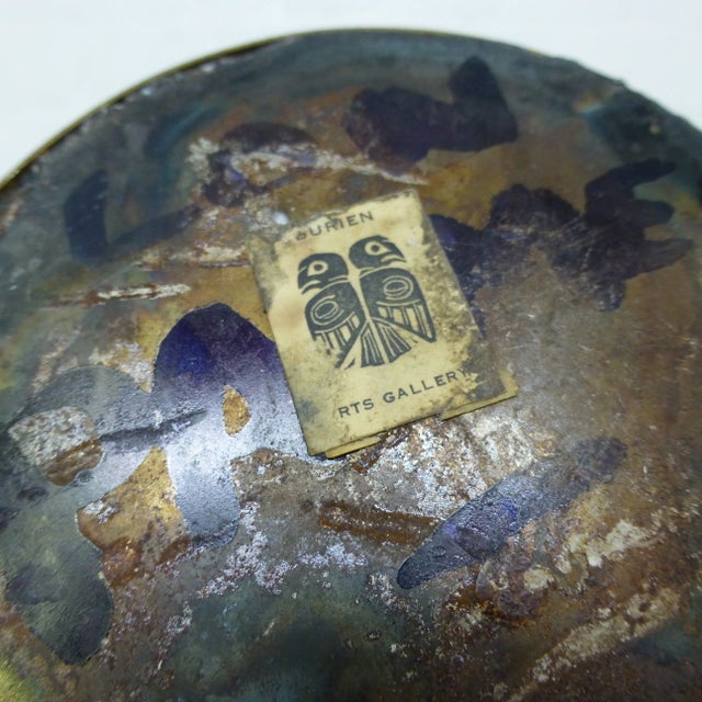 Vintage Brutalist Wine Bottle Holder For Sale - Image 9 of 10