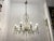 Crystal Beaded Murano Flower Chandelier, 1940s For Sale - Image 15 of 16