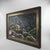 This striking vintage expressionist oil painting showcases a dynamic still-life composition of fruit, painted with bold,...