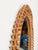 Vintage Round Spring Mirror in Bamboo with Rattan and Wicker by Franco Albini, Italy, 1960s For Sale - Image 6 of 13