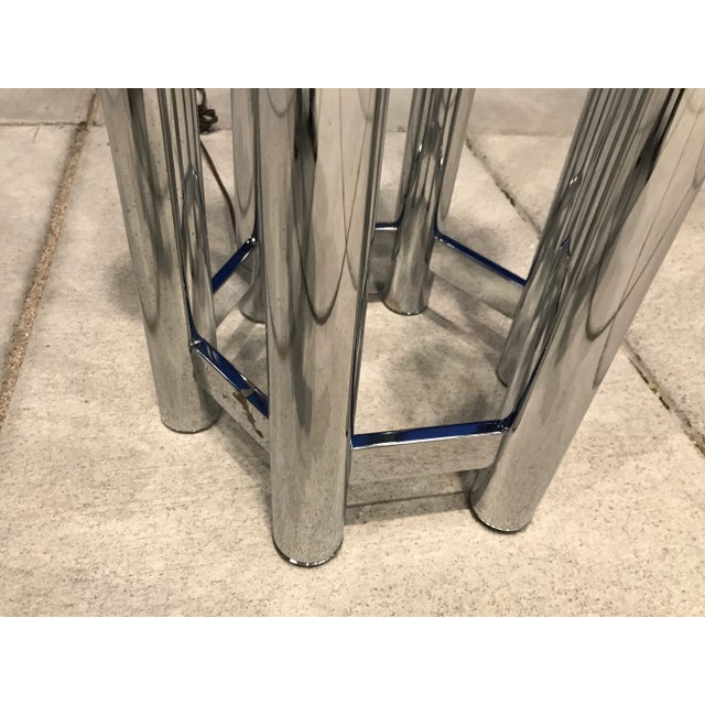 Mid-Century Modern Chrome Tubular Floor Lamp From Lightolier For Sale - Image 11 of 13