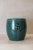 Vintage Emerald Green Glazed Ceramic Garden Stool For Sale - Image 5 of 5