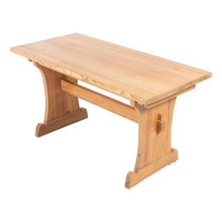 Sport Table in Pine by Axel Einar Hjorth for Nordiska Kompaniet, 1930s For Sale