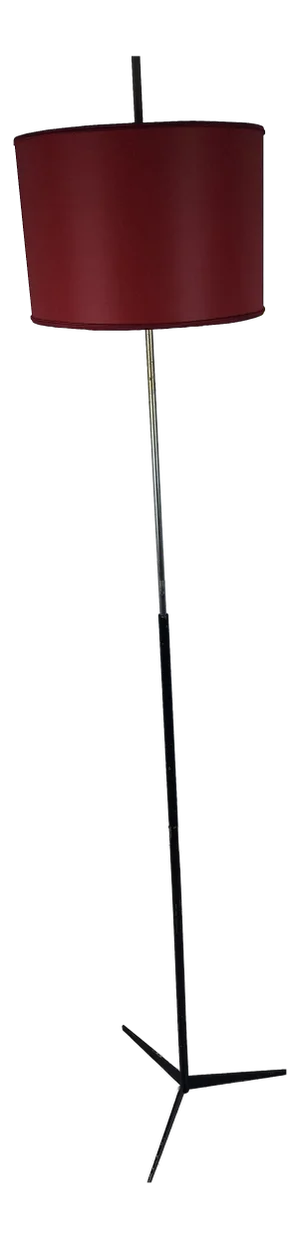 Floor Lamp with Telescopic Tripod Base by Giuseppe Ostuni for Oluce, 1960s