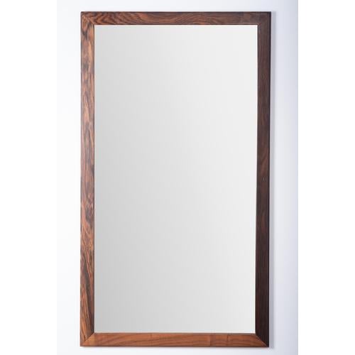 Elegant wall mirror, model 366, designed by Aksel Kjersgaard and produced by Odder in Denmark during the 1960s. Crafted in...