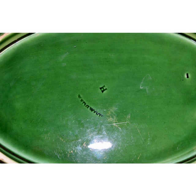 Victorian 19th C Wedgwood Majolica Dish For Sale - Image 3 of 6