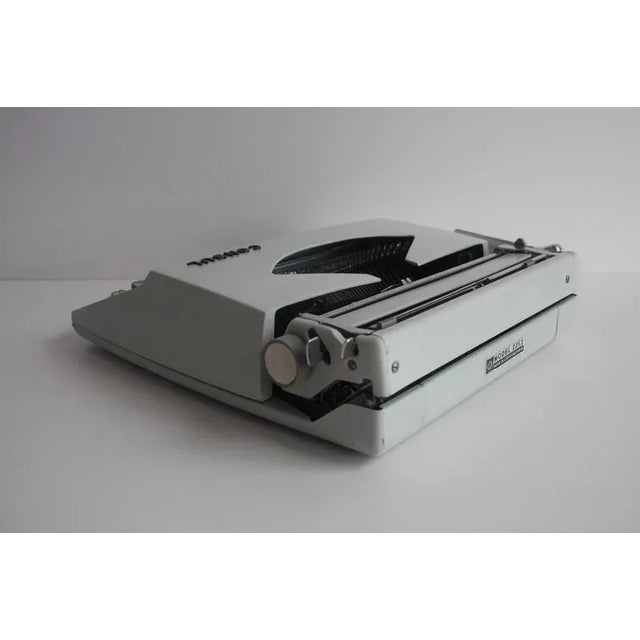 Metal Vintage Consul Typewriter with Case, Czechoslovakia, 1960 For Sale - Image 7 of 14