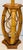 Mid 20 th c Bamboo rattan safari style table lamp