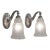 French Art Deco Wall Sconces by Hettier Et Vincent & Baccarat 1920s France - A Pair For Sale