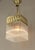 Metal Art Nouveau French Hanging Lamp with Glass Rods, 1890s For Sale - Image 7 of 9