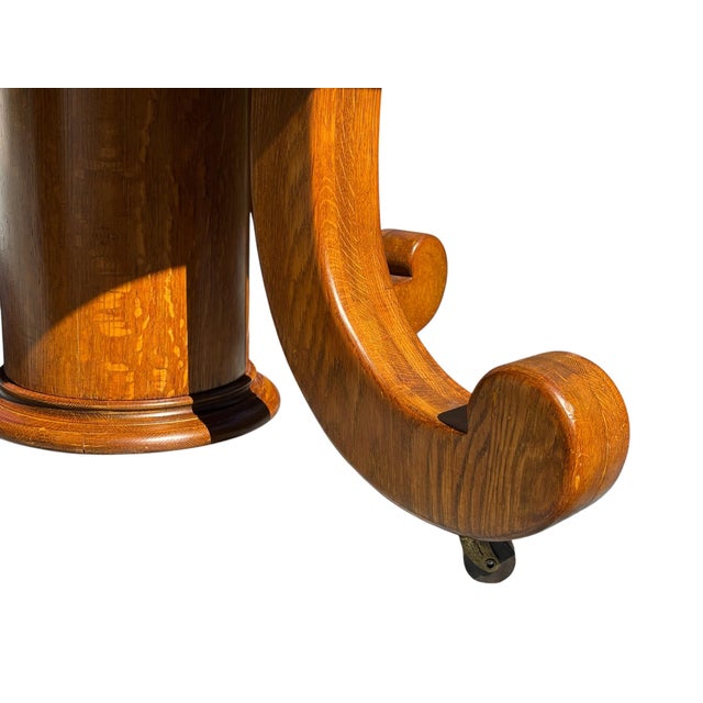 Early 20thC American Empire Dining Table For Sale - Image 9 of 9