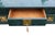 Vintage Century Furniture Faux-Malachite Green Pagoda Console Sideboard With Brass Hardware, Attributed For Sale - Image 9 of 18