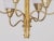 1950s Six Arm Chandelier in Brass and Opal Glass by Edvard Hagman, Sweden, 1956 For Sale - Image 5 of 12