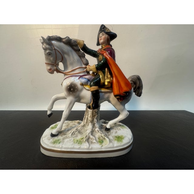 Porcelain Figure Rider on Horse from Carl Theodor Porcelain Frankenthal, 1762-1797 For Sale - Image 6 of 8