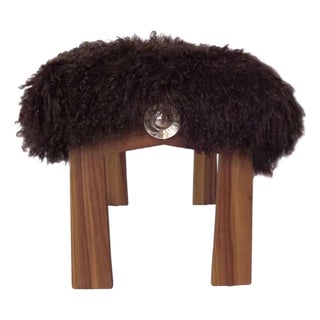 Zanzibar Bench, Mocha Walnut For Sale