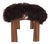 Zanzibar Bench, Mocha Walnut For Sale