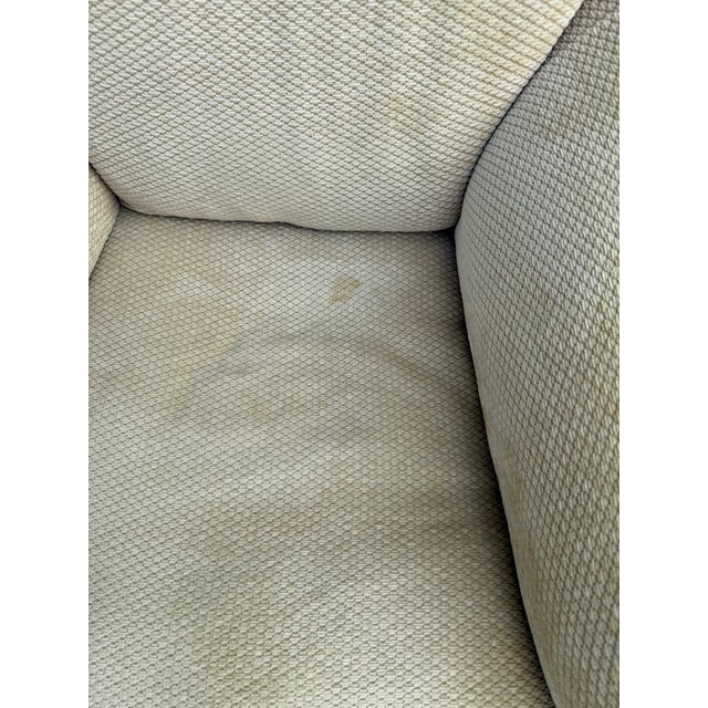 McGuire Rattan Lounge Chairs With Upholstered Seats - A Pair For Sale - Image 15 of 17