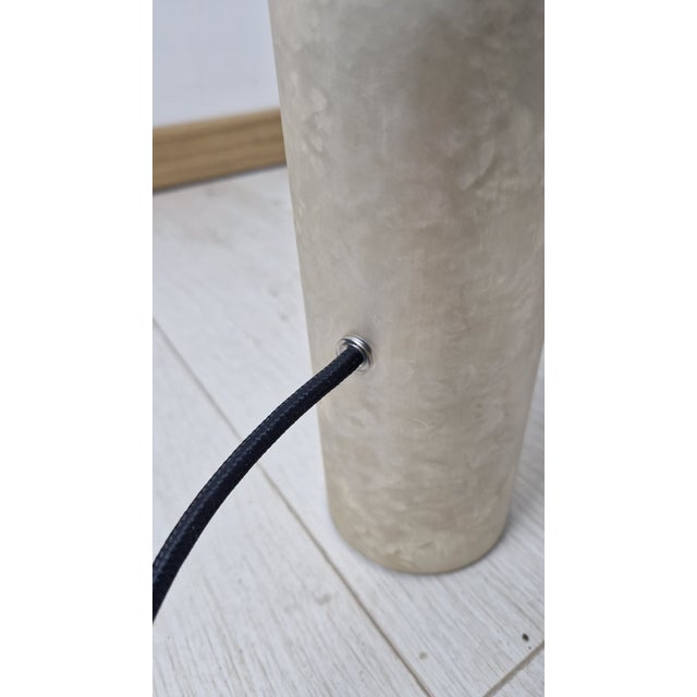 Mod Circle Table Lamp in Silver Metal by Massimo Tonnettos for Venicem For Sale - Image 6 of 14