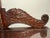 Wood Antique American Empire Carved Flame Mahogany Sideboard With Lion Paw Feet For Sale - Image 7 of 18