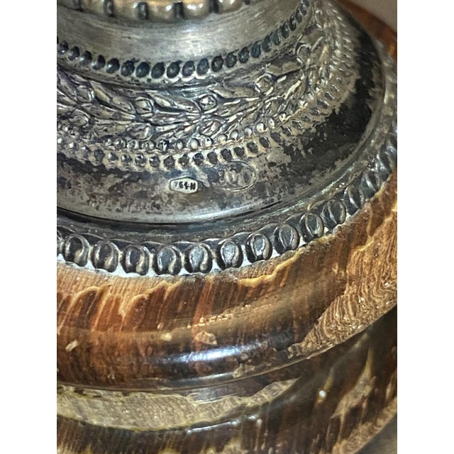 Italian 800 Silver Putti Musicians Circa 1920s- a Pair of 2 For Sale - Image 9 of 9